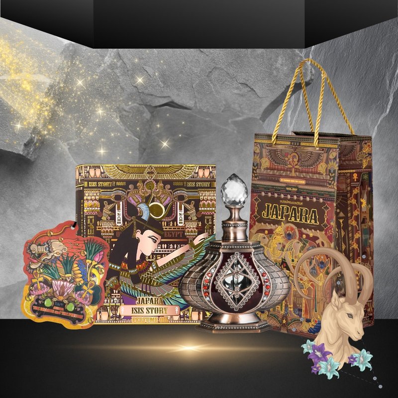 【摩羯座生日礼】伊西斯丨8ml香精 埃及香水 精油 无酒精 - 香水/香膏 - 其他材质 多色