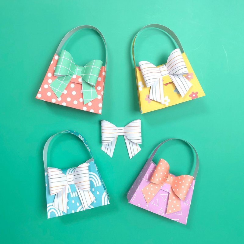 基本款图案彩色印刷纸组(40张) - 卡片/明信片 - 纸 多色