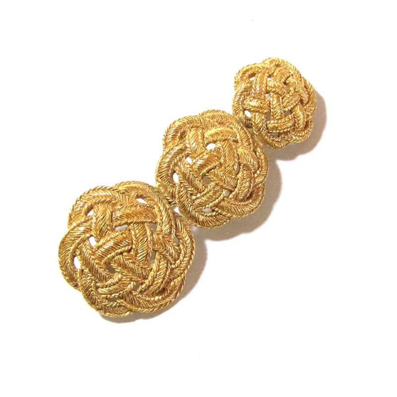 1980s 法国 巴黎 温加洛 复古胸针 - 胸针 - 其他金属 金色