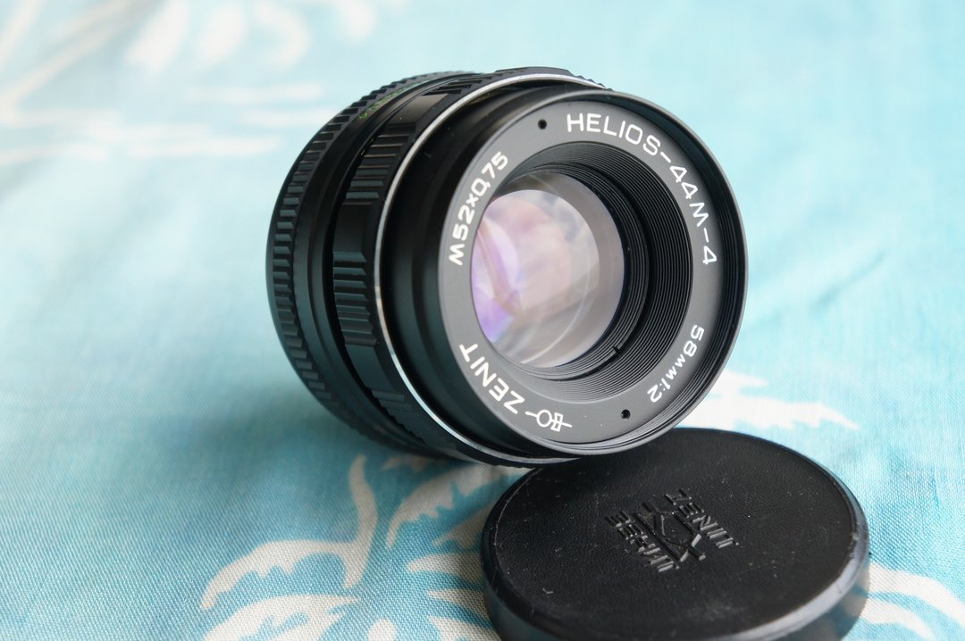 HELIOS-44M-4 镜头 F2 58mm 适用于 M42 ZENIT PENTAX CANON NIKON - 相机 - 其他材质 