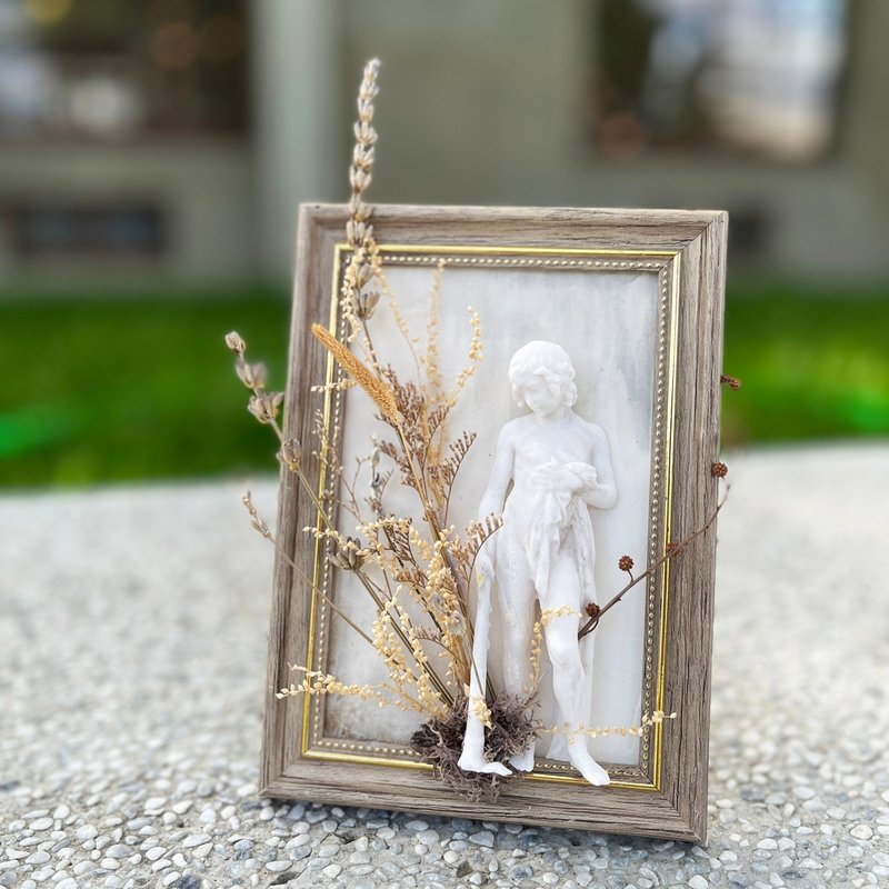 居家软装【花艺古典石膏像画】 - 摆饰 - 其他材质 