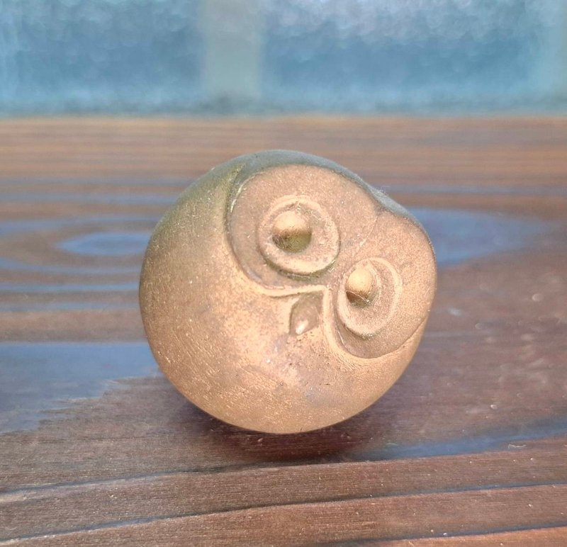 铜雕猫头鹰系列- 11号 疗愈系手作文创摆饰 - 玩偶/公仔 - 铜/黄铜 