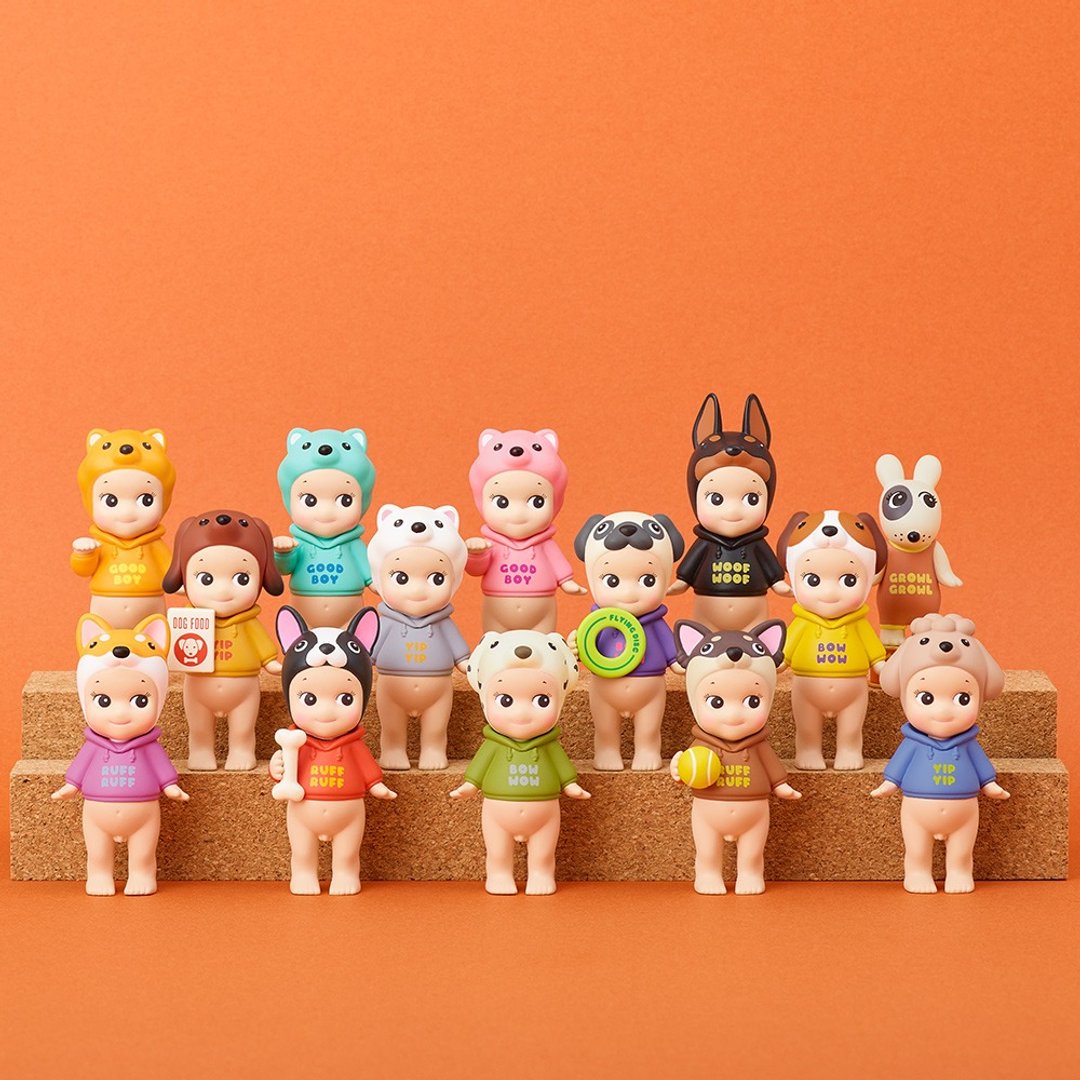 Sonny Angel MiniFigure 可爱汪国 限定版公仔 (三入随机款) - 玩偶/公仔 - 塑料 