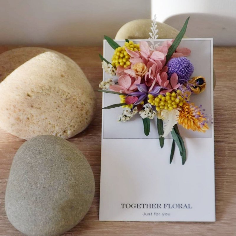 永生花卡礼盒 - 干燥花/捧花 - 植物．花 