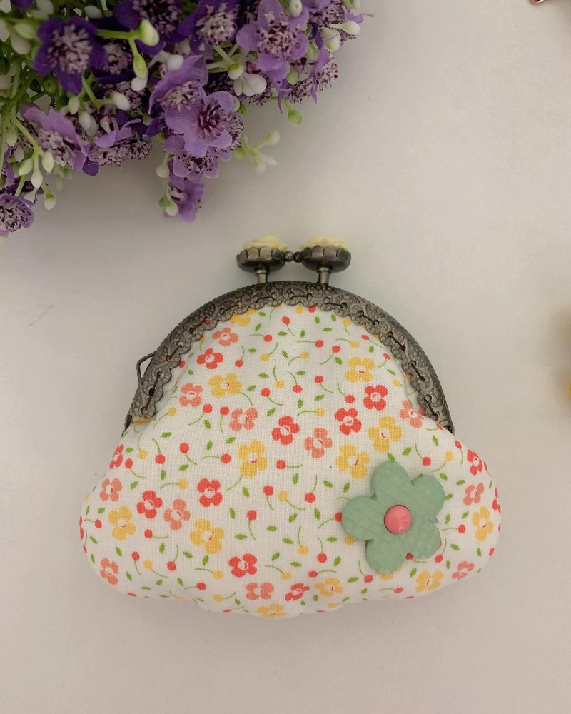 口金包/零钱包/耳机收纳/礼物 - 皮夹/钱包 - 棉．麻 