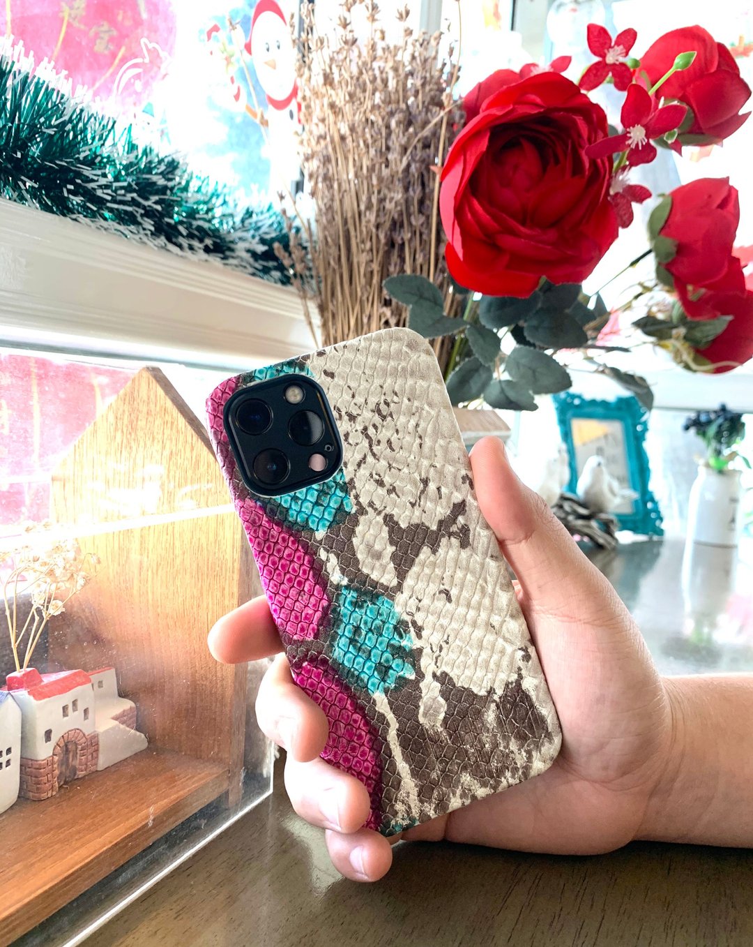 caseiPhone12 Pro Max - 手机壳/手机套 - 真皮 多色