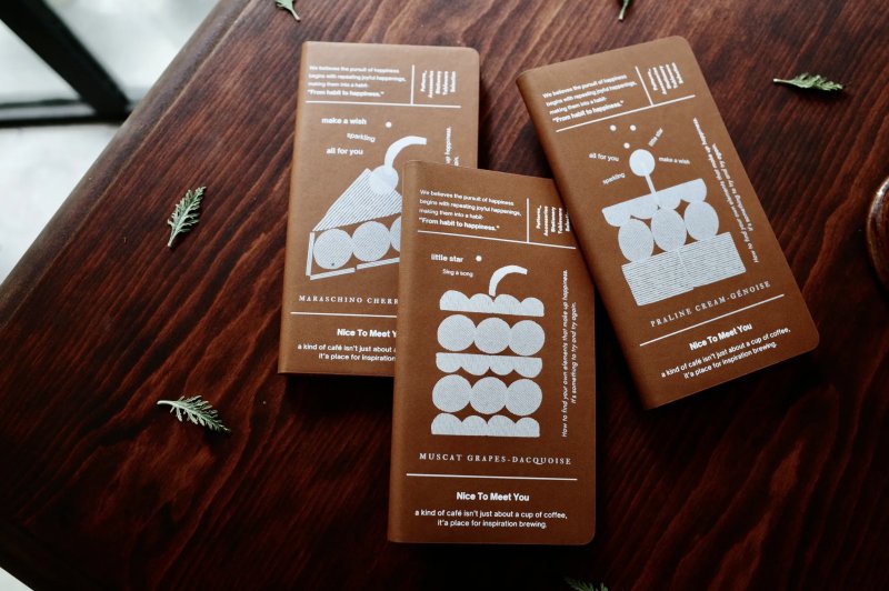 【什物】手帐系列 // 随身笔记本组合 | 幻想甜点 Elements - 笔记本/手帐 - 纸 多色