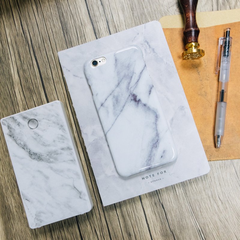 Sell Good 原创仿大理石质感 亮面硬壳 iPhone 手机壳 - 简约 - 手机壳/手机套 - 其他材质 白色
