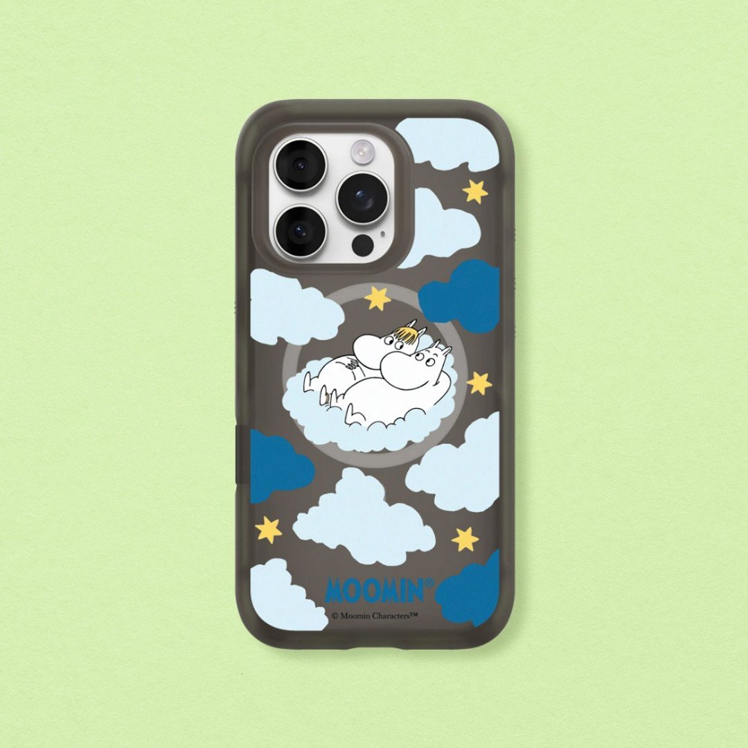 犀牛盾 AirX MagSafe 兼容磁吸防摔手机壳 | 姆明 Moomin/云上小恋曲 - 手机壳/手机套 - 塑料 多色