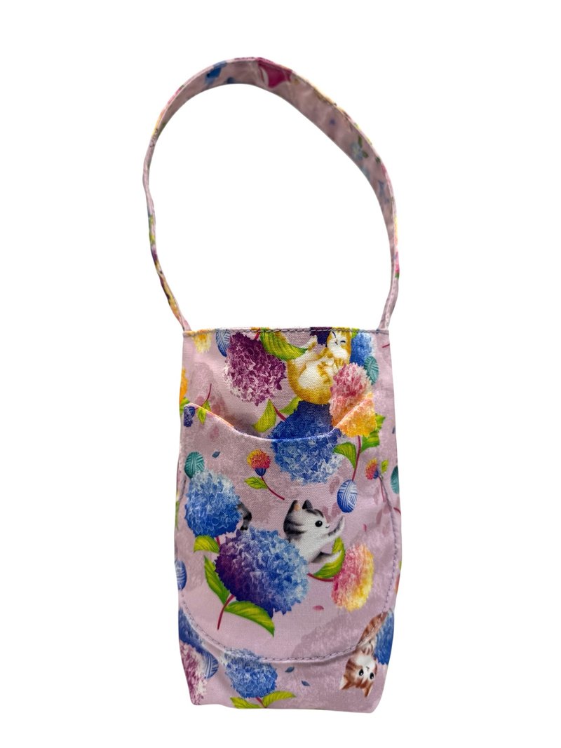 就爱猫-双面可收纳饮料提袋一袋多用・美感与实用兼具 - 其他 - 其他材质 