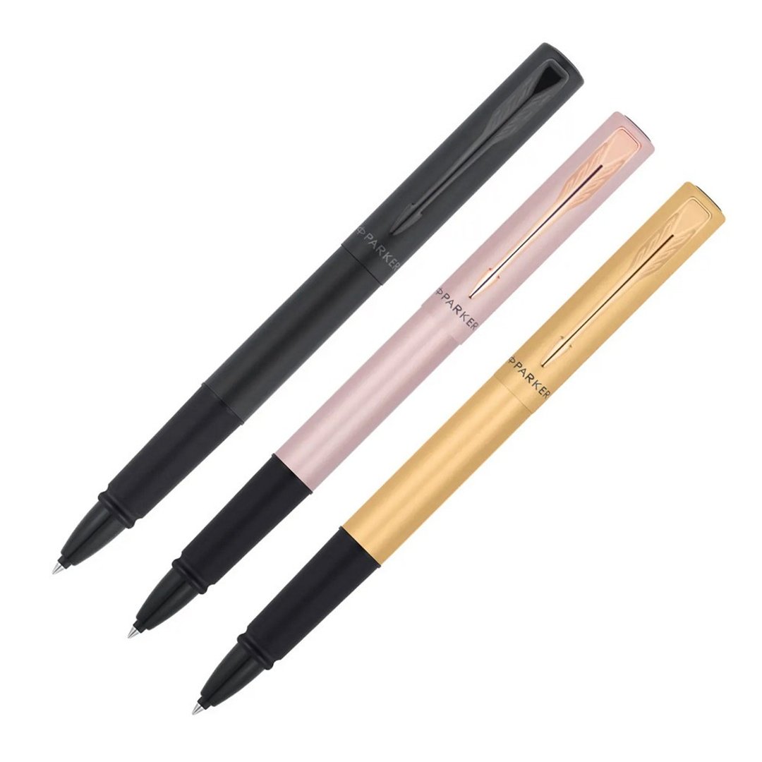 PARKER 派克 新威雅XL 钢珠笔 金色金夹/香槟金(玫瑰金)/黑杆黑夹 - 钢珠笔 - 其他材质 多色
