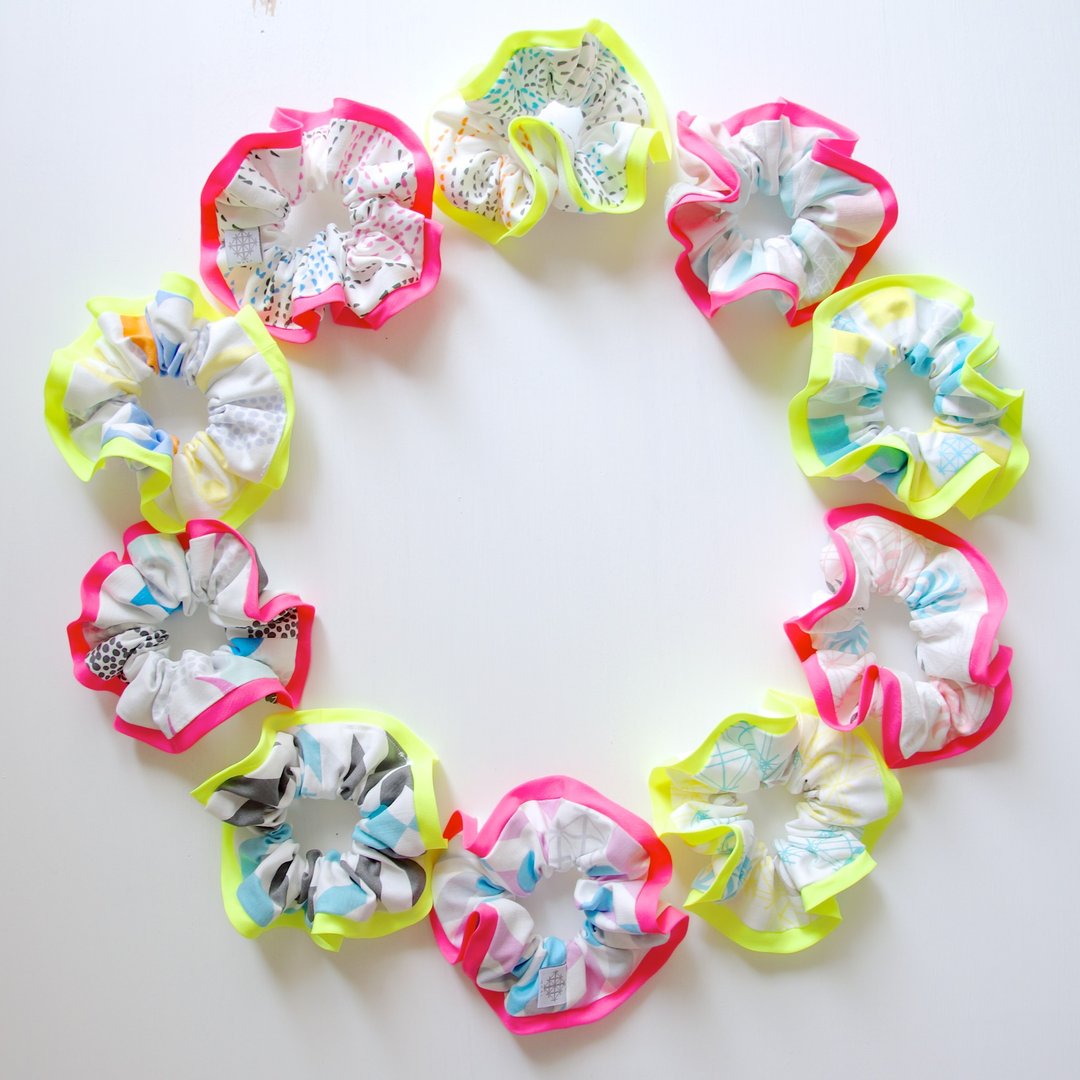 Hair scrunchy - 发饰 - 棉 多色