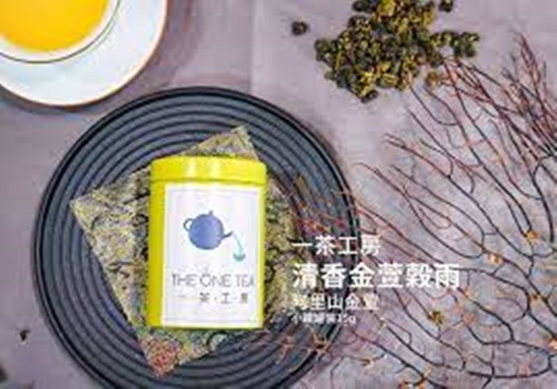 谷雨乌龙/阿里山金萱小铁罐装15g - 茶 - 新鲜食材 绿色