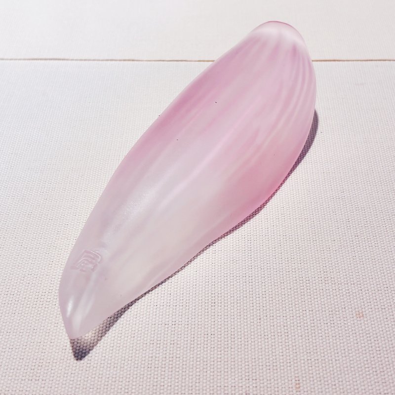 琉璃 百合 花瓣 茶则 - 茶具/茶杯 - 琉璃 