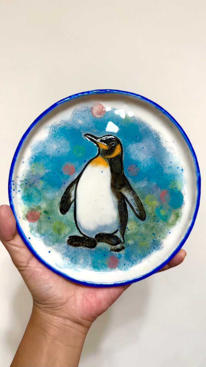 企鹅海洋盘 - 盘子/餐盘/盘架 - 瓷 
