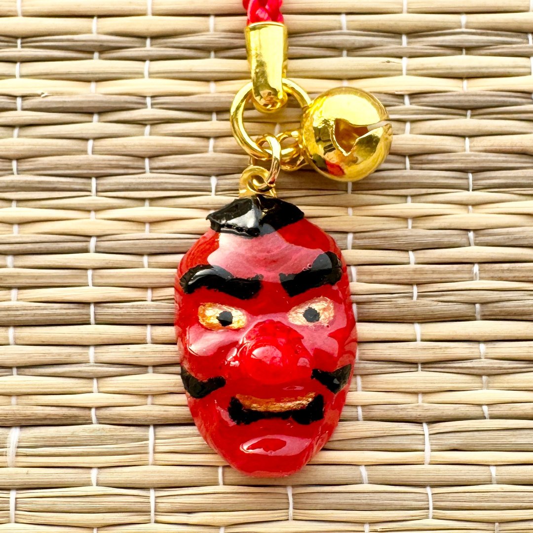 接单制作　天狗面具　日式钥匙扣 - 钥匙链/钥匙包 - 树脂 