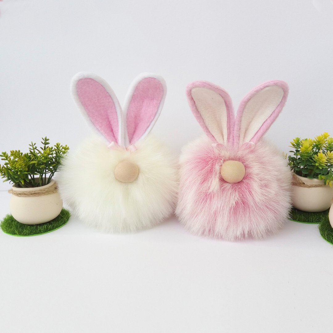 Easter Gnome Spring Gnome Easter Bunny Gnome Stuffed Gnomes Summer Gnome Easter - 玩偶/公仔 - 其他材质 