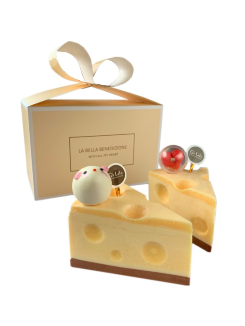 心有所属·二入蛋糕香皂礼盒 - 肥皂/手工皂 - 植物．花 黄色