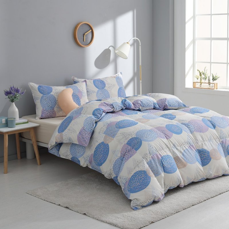 双人/冬月羽绒被/好收纳、可机洗、免被套、超保暖-缤纷紫 - 被子/毛毯 - 羽绒 