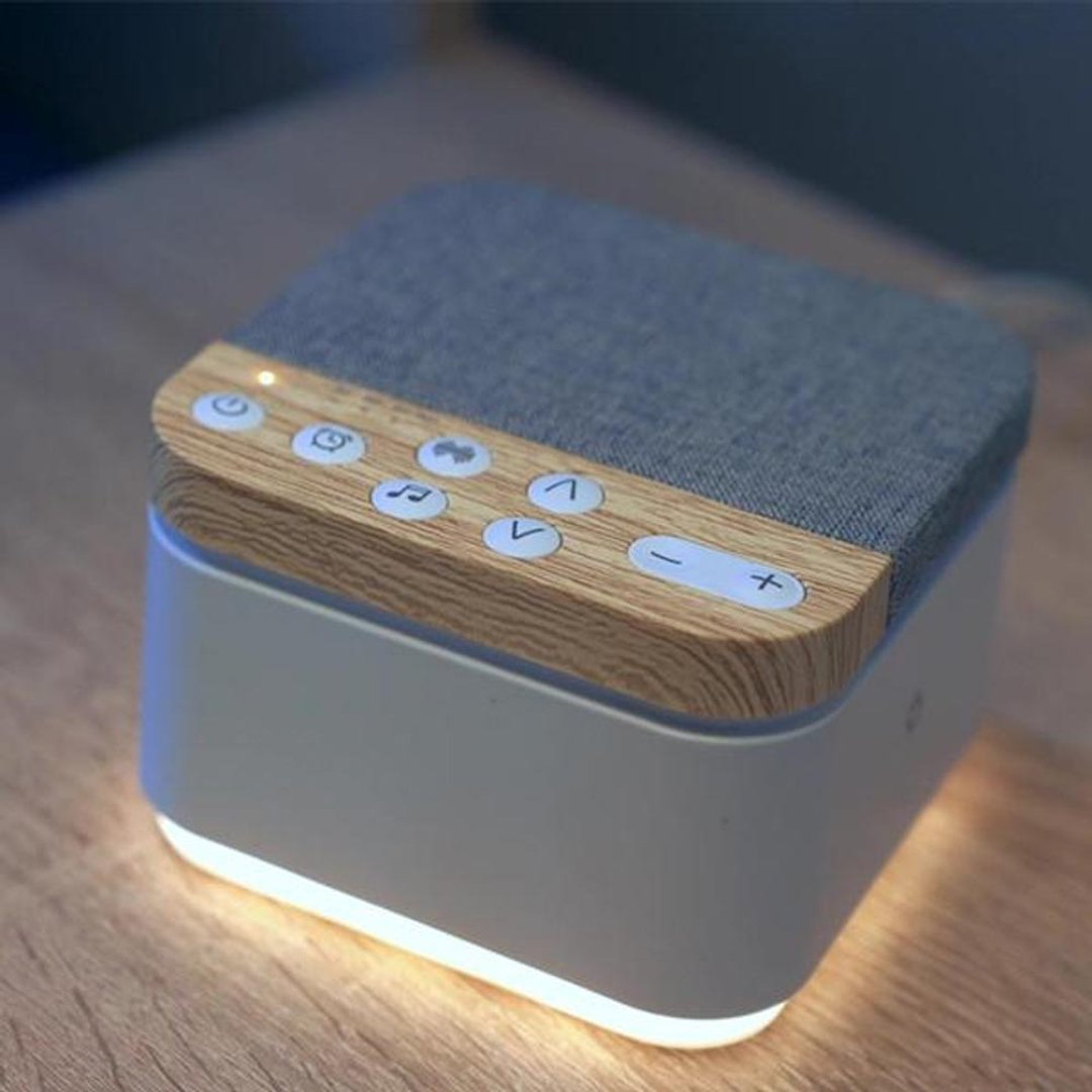 【夏季良品】ZZZ SOL 轻便可调光式小夜灯 (白噪音与自然音拨放) - 灯具/灯饰 - 其他材质 白色