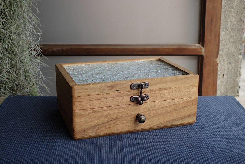 ShouZhuo handmade---双层首饰盒 - 收纳用品 - 玻璃 咖啡色