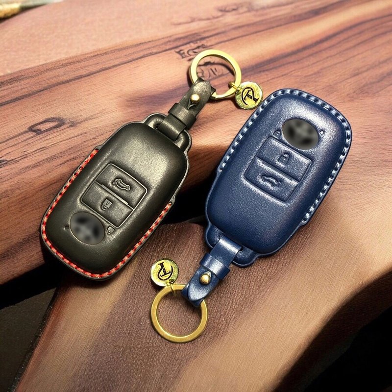 丰田 TOYOTA Yaris cross Altis Rav4 Corolla sprot 车钥匙皮套 - 钥匙链/钥匙包 - 真皮 黑色