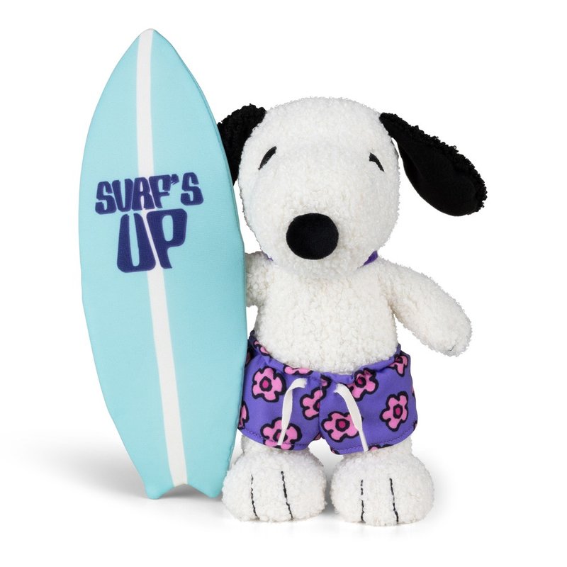 24H 快速出货 | BON TON TOYS Snoopy 史努比填充玩偶 - 冲浪狗 22cm - 玩偶/公仔 - 聚酯纤维 多色