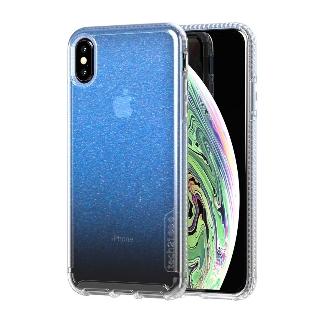 英国Tech21PURE iPhone Xs 防撞硬式保护壳(5056234707470) - 手机壳/手机套 - 硅胶 蓝色