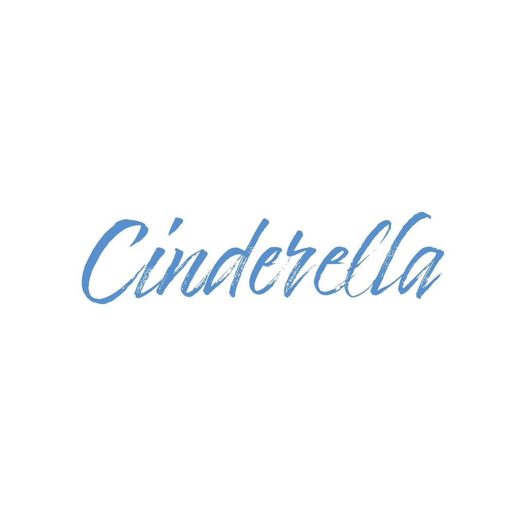 Cinderella (仙履奇缘) 套组 - 贴纸 - 纸 