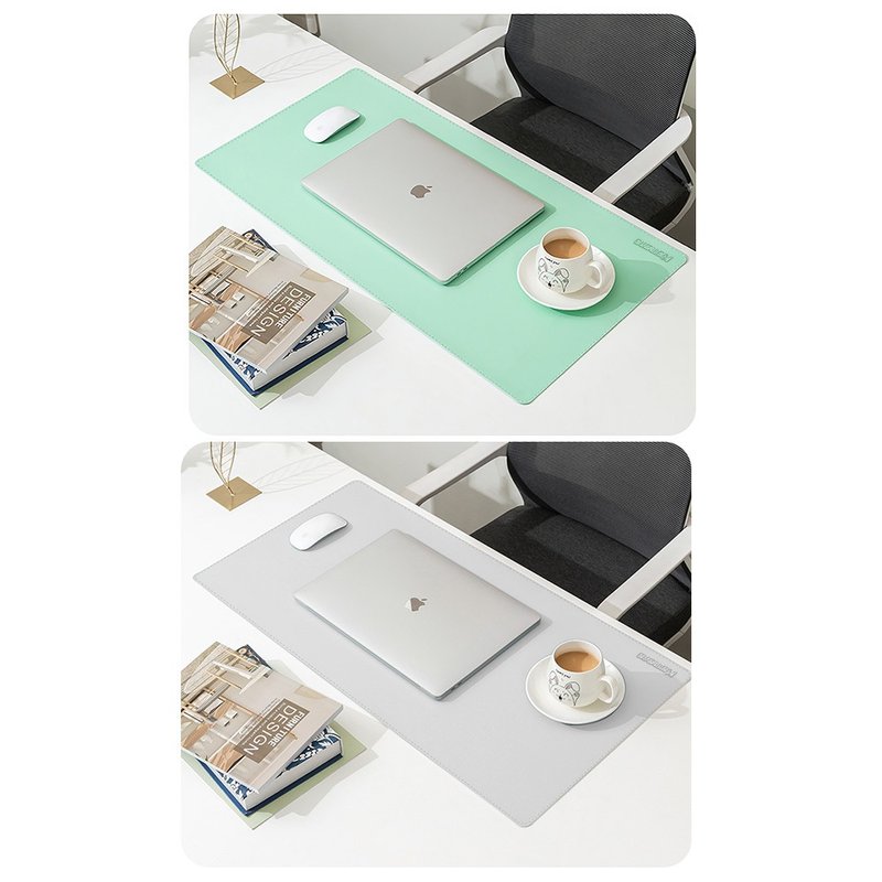 80x40CM欧系简约质感皮革防水桌垫鼠标垫餐垫 - 餐垫/桌巾 - 其他材质 