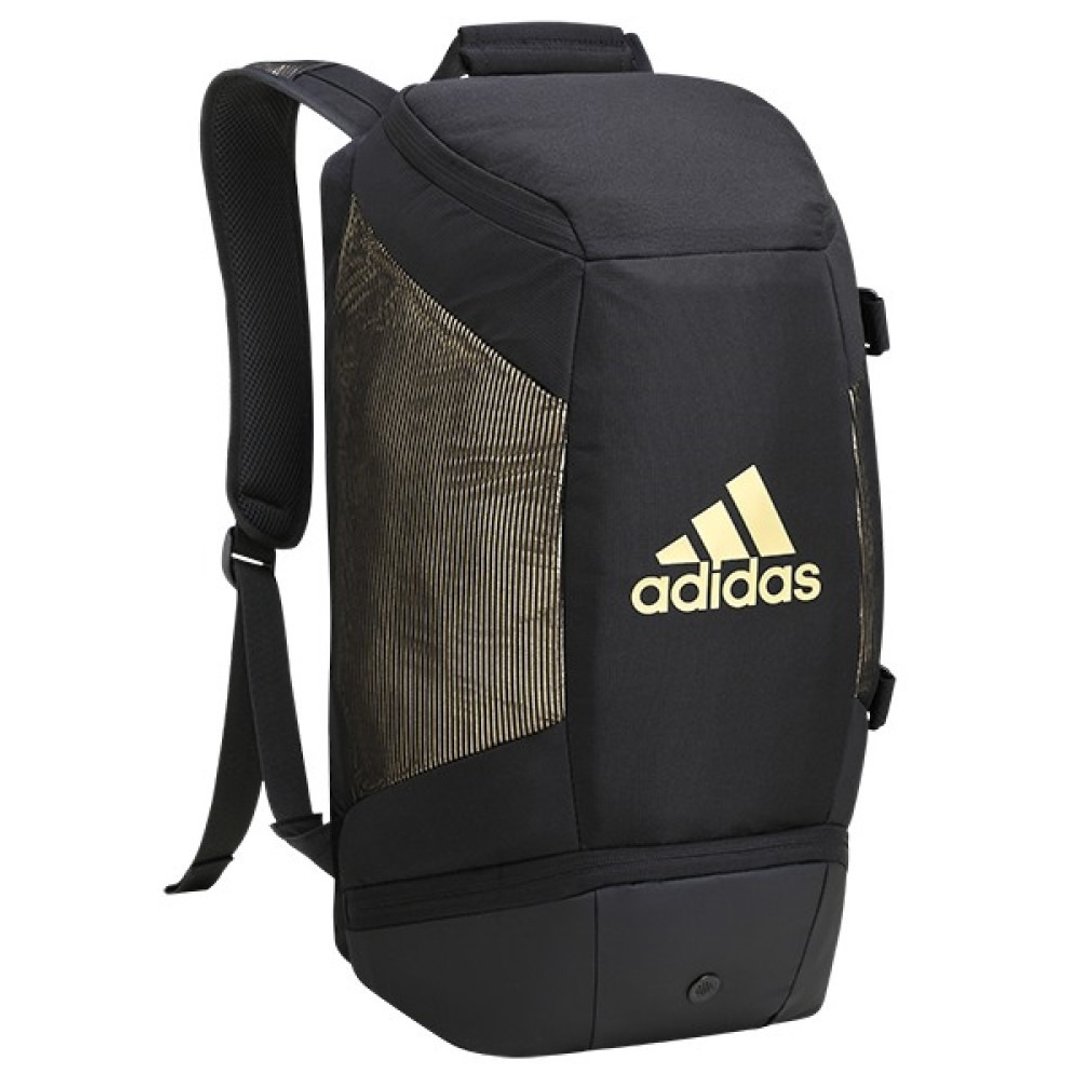 adidas XS5 金致后背包 - 运动配件 - 聚酯纤维 黑色