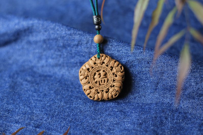 壹染指香品 | 五福临门 | 天然和合香 | 清赏雅玩 香身安命 - 吊饰 - 植物．花 