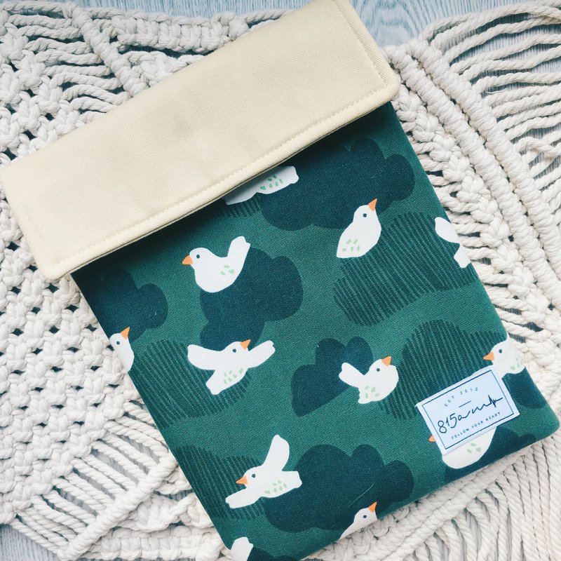 (iPad Air/Pro) 小鸟们 - ipad 平板电脑保护套 / 815a.m - 电脑包 - 棉．麻 