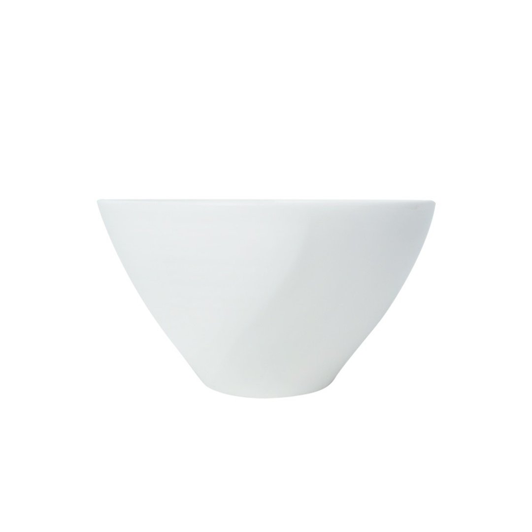 Esprit White 活力纯白骨瓷饭碗(10cm) - 碗 - 瓷 白色
