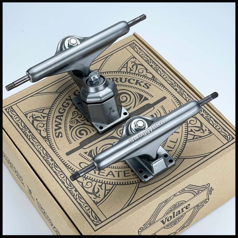 台湾SwaggyGOAT冲浪滑板-Volare轮架高半月PU转向系统 - 运动配件 - 其他金属 