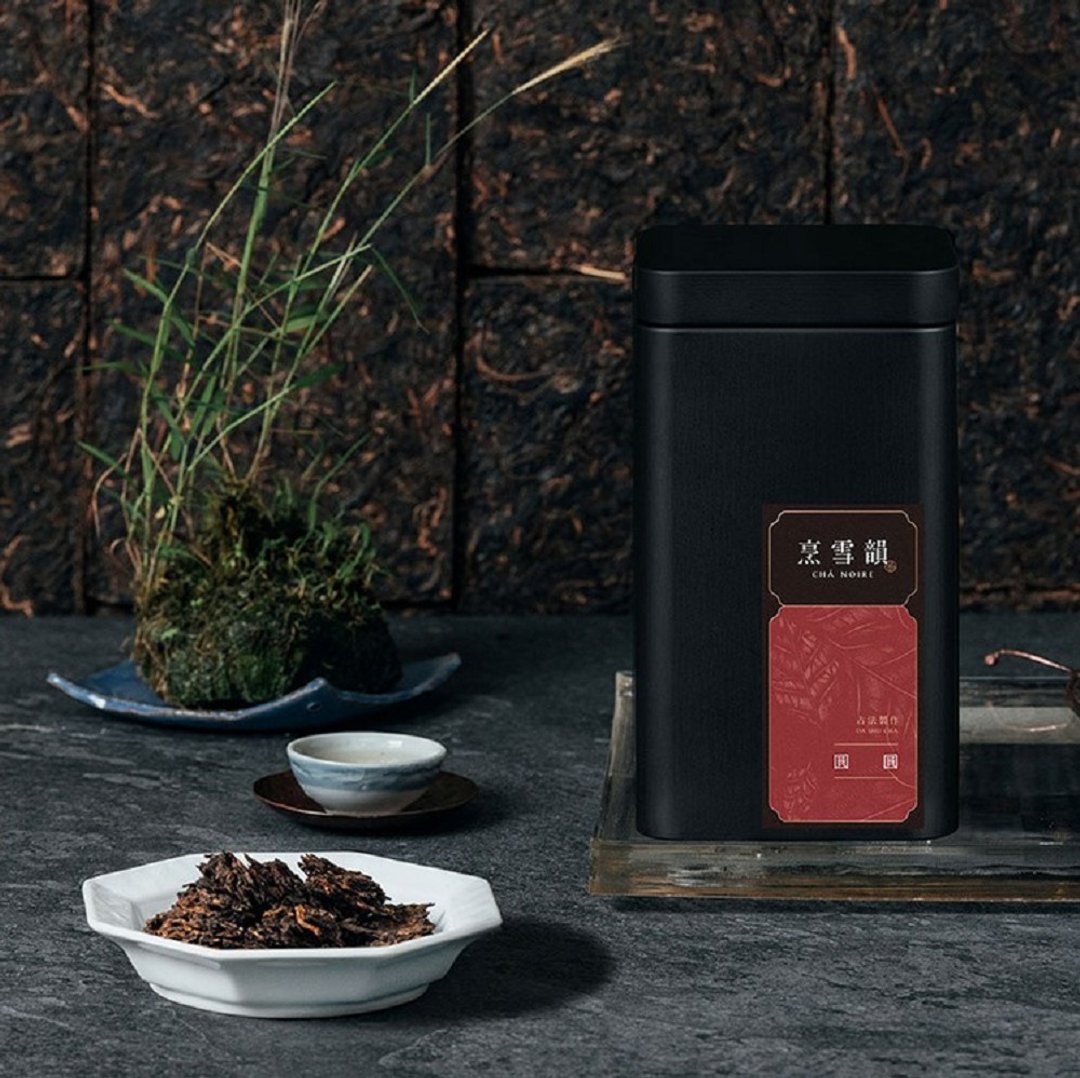 【烹雪韵】圆圆 罐装散茶 熟茶(50g) - 茶 - 其他材质 黑色