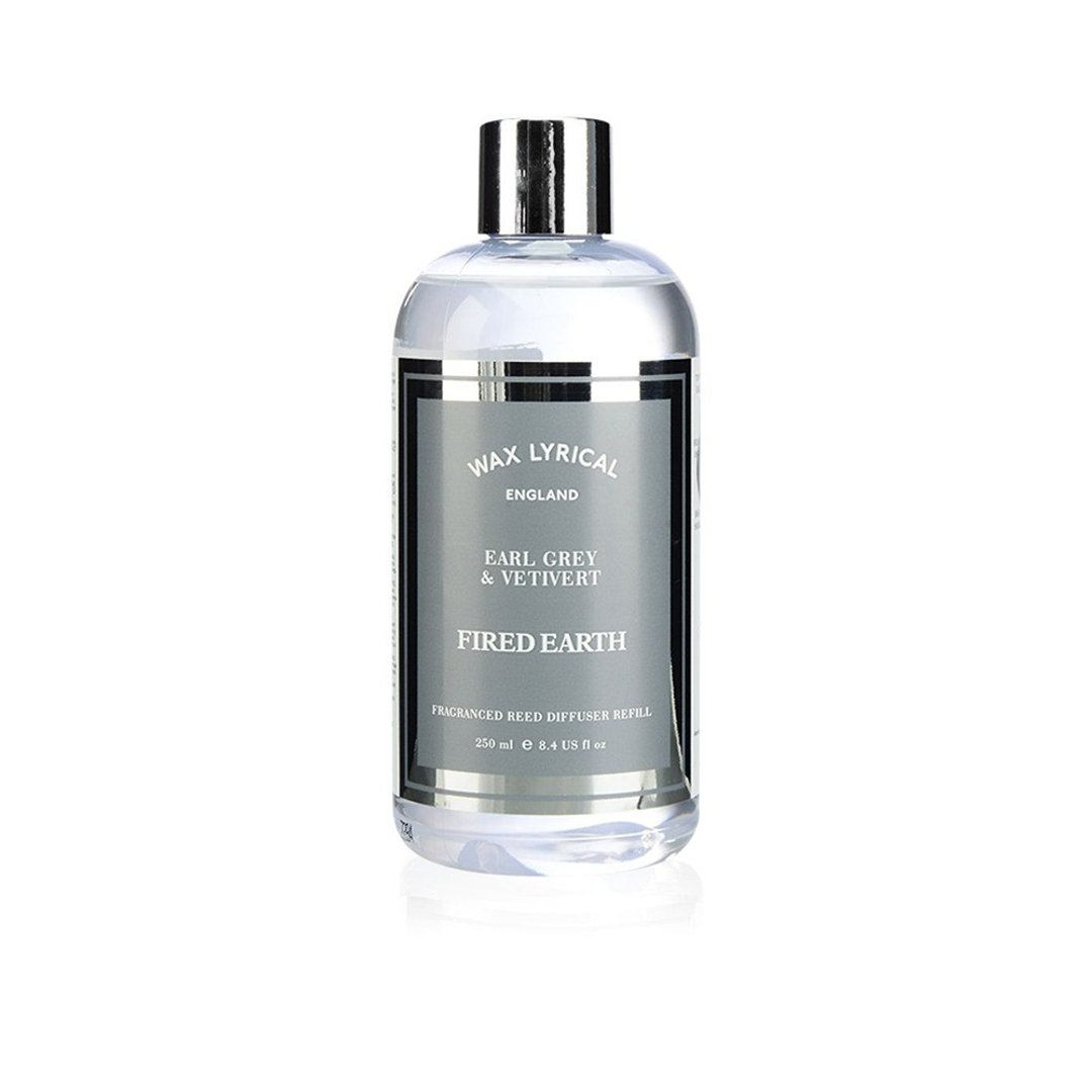 英伦香氛Fired Earth系列 伯爵茶与香根(补充瓶)250ml - 香薰/精油/线香 - 塑料 灰色