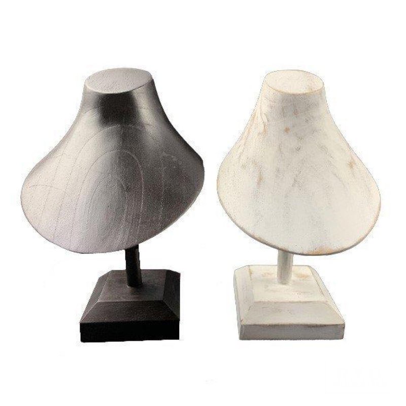 torso wooden 1-leg - 收纳用品 - 木头 咖啡色