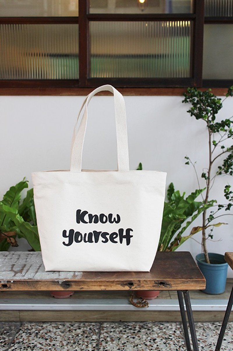 Maotu - 探险中包 Know Yourself - 手提包/手提袋 - 其他材质 白色