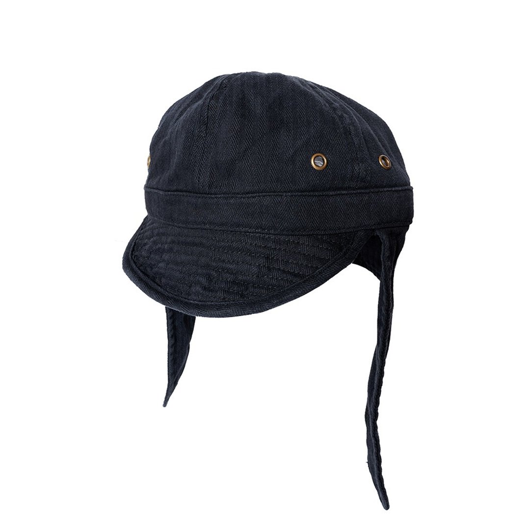 Field Cap - 黑 Black - 帽子 - 棉 