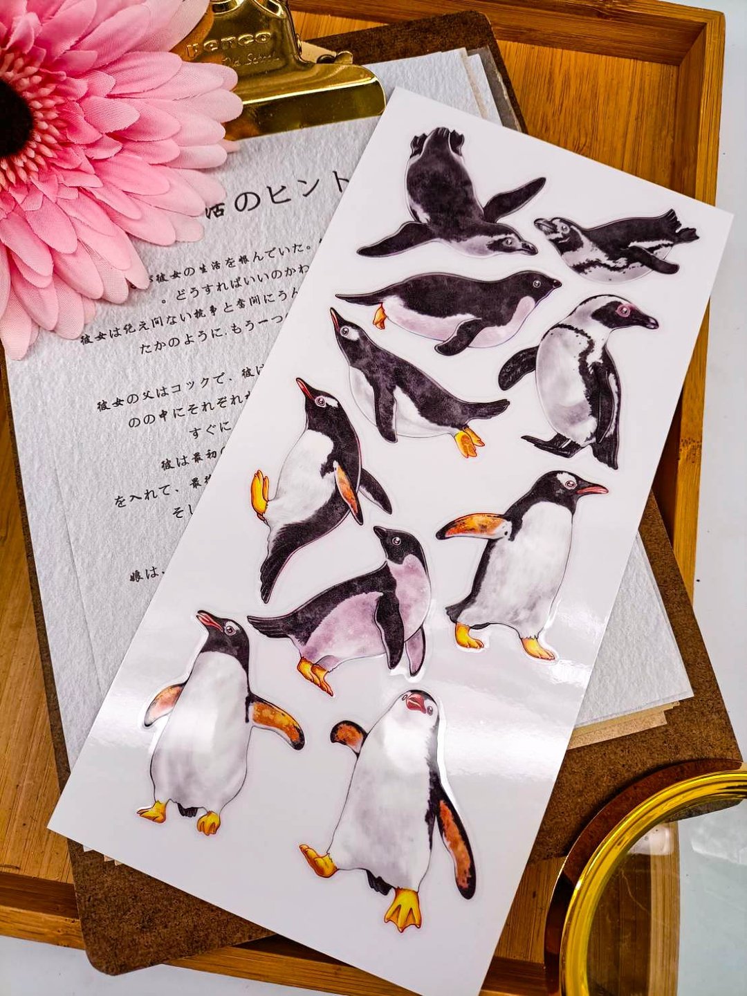5K070-30_五口美-乾式轉印貼紙_ I am pretty Transfer Stickers - 贴纸 - 其他材质 多色
