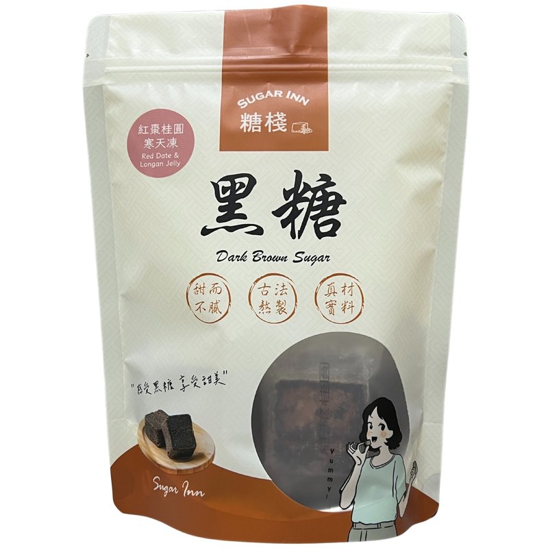 【糖栈】黑糖红枣桂圆寒天冻 - 奶冻/布丁 - 新鲜食材 红色