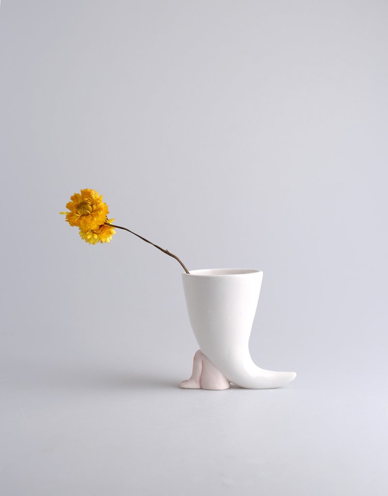 饮酒角_domadoll - 花瓶/陶器 - 瓷 白色