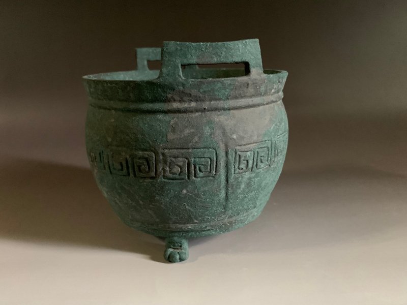 青铜盆-鼎 - 植栽/盆栽 - 陶 