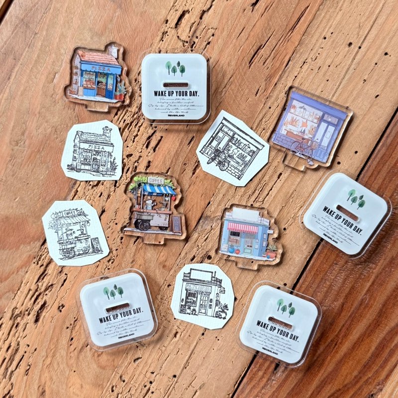 唤醒你的每一天 压克力立牌印章 森林版 - 其他 - 塑料 