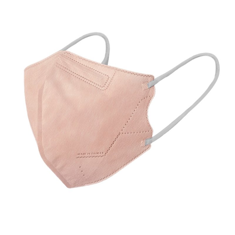 兴安-成人3D立体医用口罩-夏季款清爽型-30入/盒-玫瑰金 - 口罩 - 其他材质 橘色