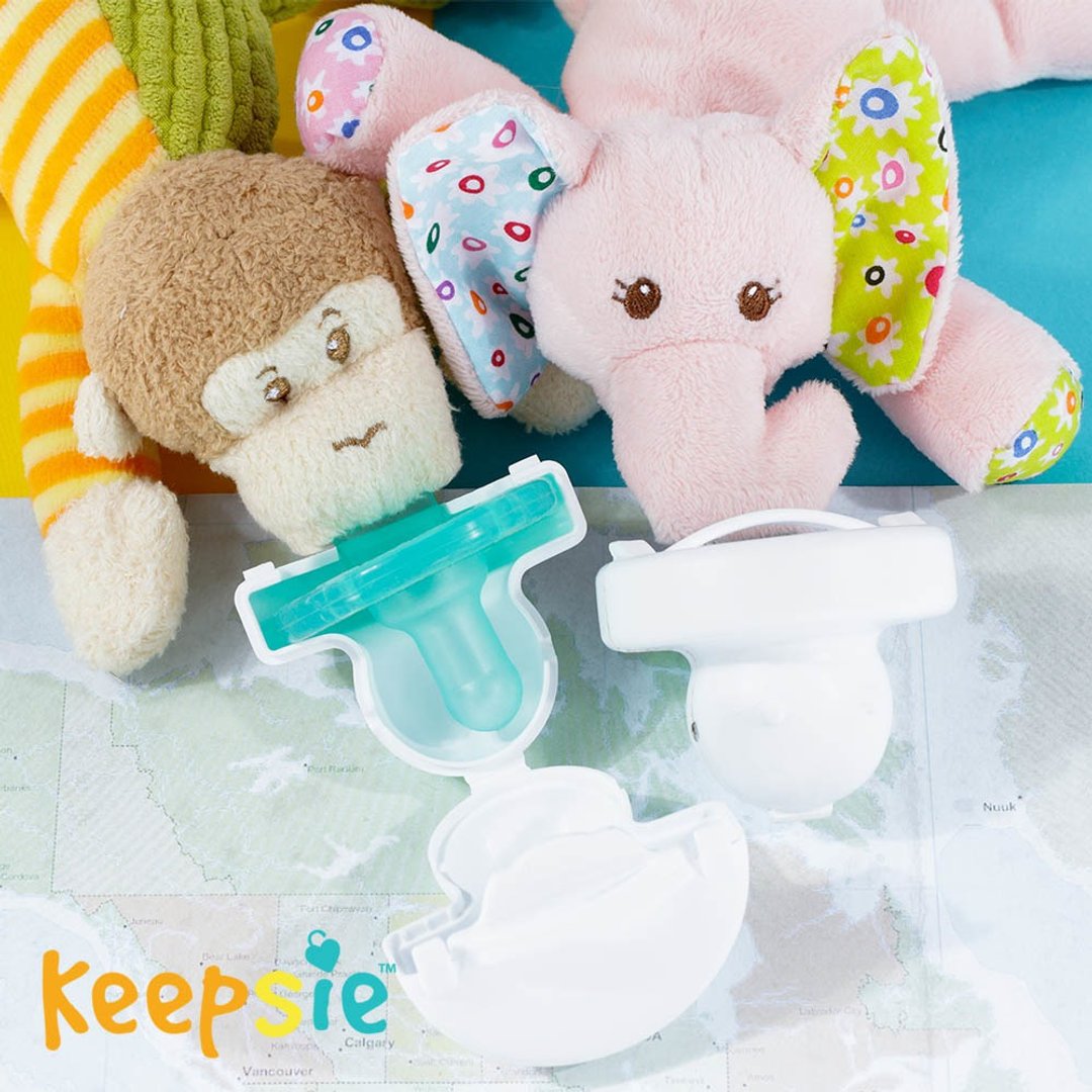 官方直营快速到货【Keepsie 美国奇迹】奶嘴专用盒 -蓝色 - 奶瓶/奶嘴 - 塑料 蓝色
