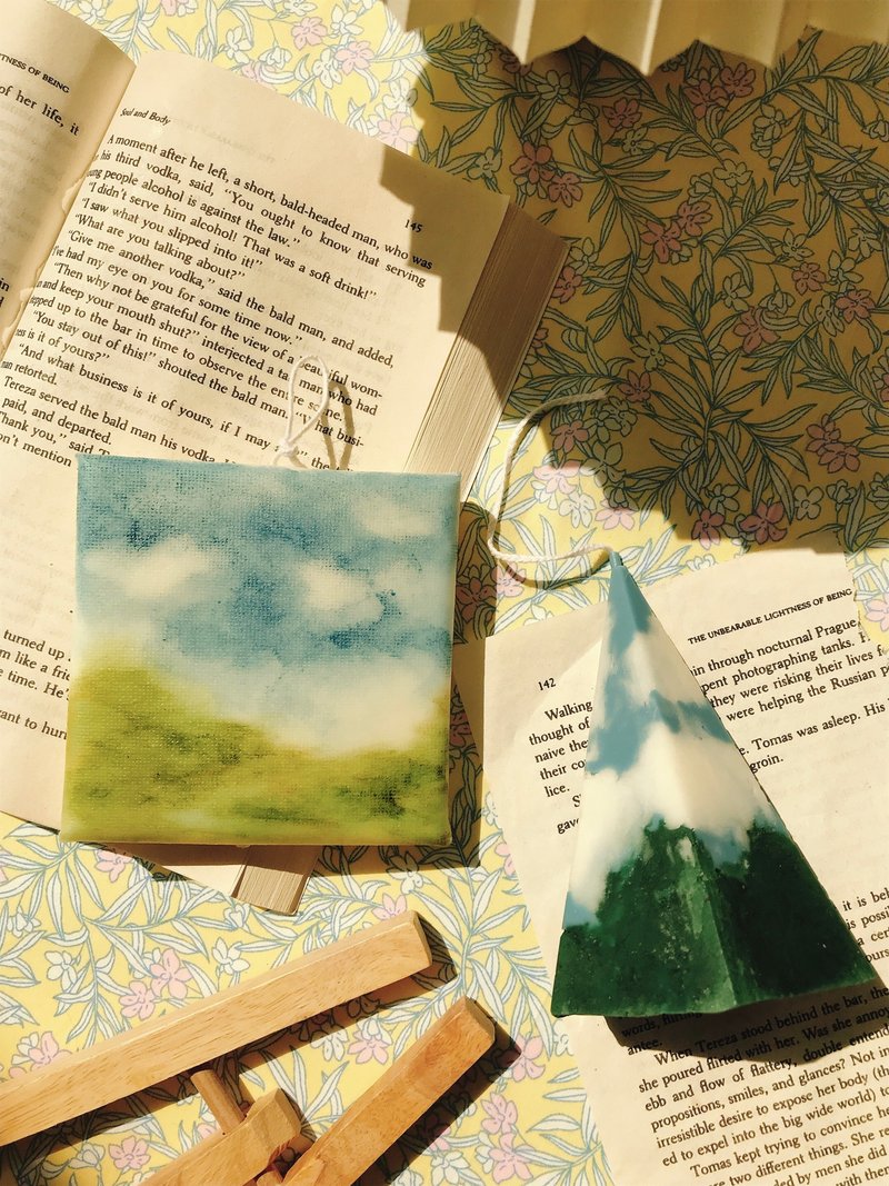 【体验】 Topia Candle一日体验课 天空云朵蜡烛1+1 - 蜡烛/香氛 - 蜡 