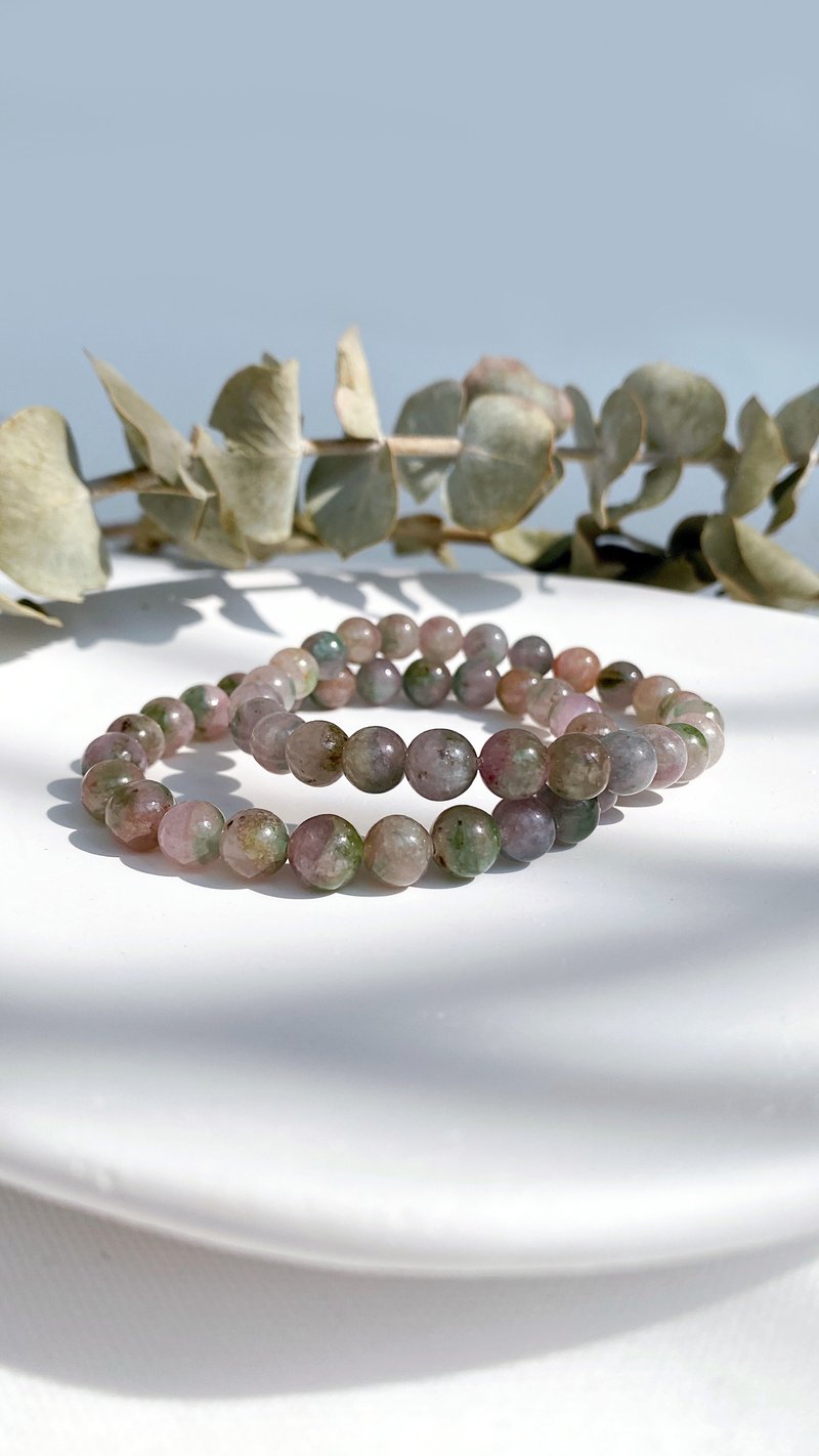 紫蓝粉西瓜碧玺||碧玺/西瓜碧玺/水晶/手串/手链 - 手链/手环 - 水晶 多色