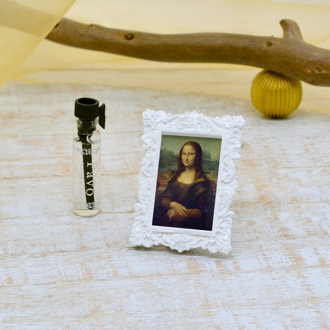 达文西蒙娜丽莎的微笑 名画扩香石 - 香薰/精油/线香 - 环保材料 